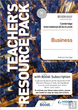Bertrand.pt - Cambridge International As & A Level Business Teacher'S Resource Pack With Boost Subscription