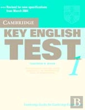 Cambridge Key English Test 1 Teacher'S Book