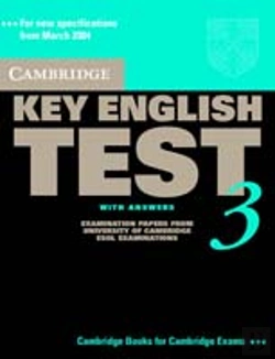 Bertrand.pt - Cambridge Key English Test 3 Student'S Book With Answers