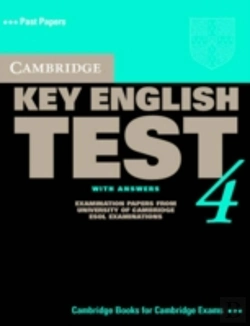 Bertrand.pt - Cambridge Key English Test 4 Self Study Pack