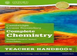 Cambridge Lower Secondary Complete Chemistry: Teacher Handbook (Second Edition)