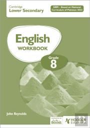 Cambridge Lower Secondary English Workbook Grade 8 Srm - Based On National Curriculum Of Pakistan 2022