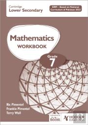 Cambridge Lower Secondary Mathematics Workbook Grade 7  Srm - Based On National Curriculum Of Pakistan 2022