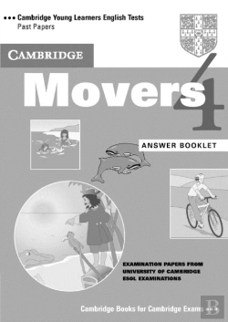 Bertrand.pt - Cambridge Movers 4 Answer Booklet