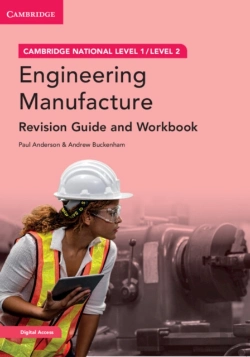 Bertrand.pt - Cambridge National In Engineering Manufacture Revision Guide And Workbook With Digital Access (2 Years)