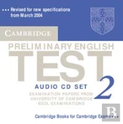 Cambridge Preliminary English Test 2 Audio Cd Set
