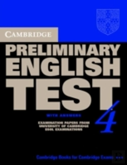 Bertrand.pt - Cambridge Preliminary English Test 4 Student'S Book With Answers