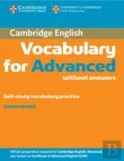 Cambridge Vocabulary For Advanced Without Answers