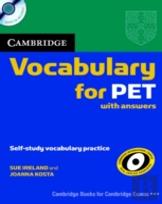 Cambridge Vocabulary For Pet Edition With Answers And Audio Cd
