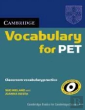 Cambridge Vocabulary For Pet Edition Without Answers