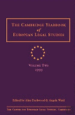 Bertrand.pt - Cambridge Yearbook Of European Legal Studies  Vol 2, 1999