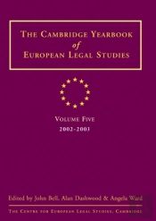 Cambridge Yearbook Of European Legal Studies  Vol 5, 2002-2003