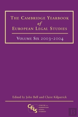 Bertrand.pt - Cambridge Yearbook Of European Legal Studies, Vol 6, 2003-2004