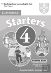 Cambridge Young Learners English Tests Starters 4 Answer Booklet