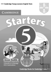 Cambridge Young Learners English Tests Starters 5 Answer Booklet