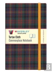 Cameron Of Erracht: Waverley Scotland Large Tartan Commonplace Notebook