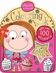 Camila, a fada dos cupcakes - Livro de Pintar com Autocolantes