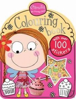 Bertrand.pt - Camila, a fada dos cupcakes - Livro de Pintar com Autocolantes