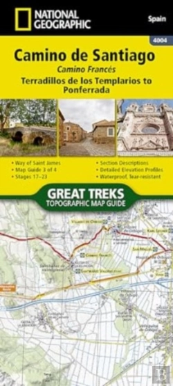 Bertrand.pt - Camino De Santiago - Camino France Map 3 Of 4