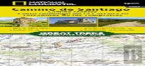 Camino De Santiago - Camino Frances Map 2 Of 4