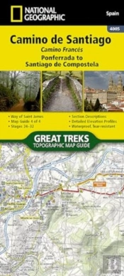 Camino De Santiago - Camino Frances Map 4 Of 4