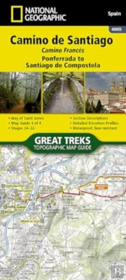 Bertrand.pt - Camino De Santiago - Camino Frances Map 4 Of 4