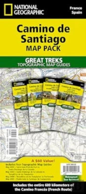 Camino De Santiago Map Map Pack Bundle