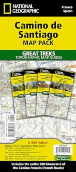 Bertrand.pt - Camino De Santiago Map Map Pack Bundle