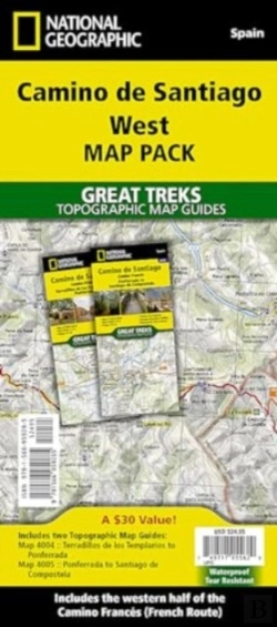 Bertrand.pt - Camino De Santiago West Map Map Pack Bundle
