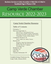 Camp Verde Chamber Resource 2022-2023