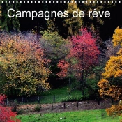 Campagnes De Reve Calendrier Mural 2018 300 300 Mm Square