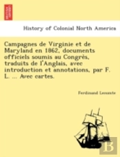 Campagnes De Virginie Et De Maryland En