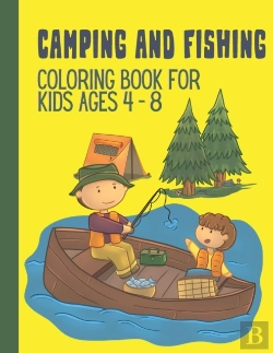 Bertrand.pt - Camping And Fishing Coloring Book
