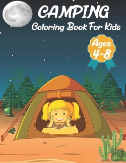 Bertrand.pt - Camping Coloring Book For Kids Ages 4-8