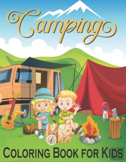 Bertrand.pt - Camping Coloring Book For Kids