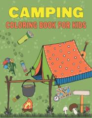 Camping Coloring Book For Kids