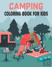 Camping Coloring Book For Kids