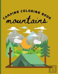 Camping Coloring Book - Mountains
