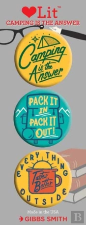 Camping Is The Answer 3 Badge Set