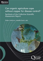 Can Organic Agriculture Cope Without Copper For Disease Control? - Synthesis Of The Collective Scien