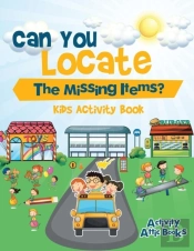 Can You Locate The Missing Items? Kids Activity Book