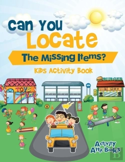 Bertrand.pt - Can You Locate The Missing Items? Kids Activity Book