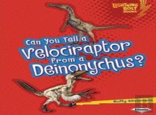Can You Tell A Velociraptor From A Deinonychus?
