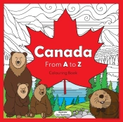 Canada From A To Z: Coloring Book