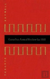 Canadian Annual Review Of Politics And Public Affairs 1961