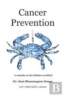Cancer Prevention - A Mistake In The Lifeline Rectified