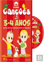 Canções 3-4 Anos - Oferta de CD
