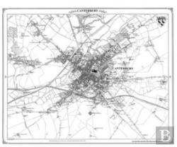 Bertrand.pt - Canterbury 1872 Heritage Cartography Victorian Town Map