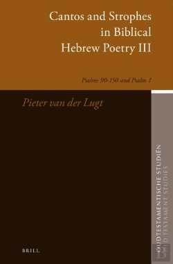 Bertrand.pt - Cantos And Strophes In Biblical Hebrew Poetry Iii