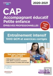 Cap Accompagenment Educatif Petite Enfance 2020-2021